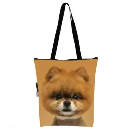 torba-z-psem-pomeranian-szpic-zakupowa-na-prezent