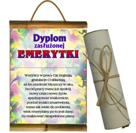 dyplom-prezent-dla-emerytki-emeryta-emerytura