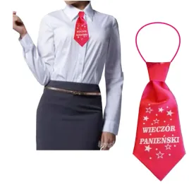wieczor-panienski-panienskie-krawat-z-nadrukiem