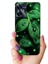 etui-case-do-realme-c55-liscie-rosliny