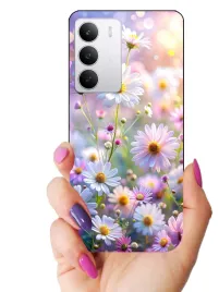 etui-case-do-realme-14x-kwiaty-polne-maki