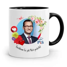 kubek-czarny-politycy-premier-mateusz-morawiecki