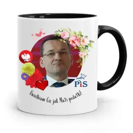 kubek-czarny-politycy-premier-mateusz-morawiecki
