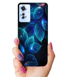 etui-case-do-oppo-reno11-f-liscie-rosliny