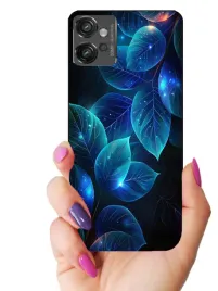 etui-case-do-motorola-moto-g32-liscie-rosliny