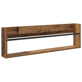 regal-na-gazety-z-polka-stare-drewno-100-x-12-x-30-cm
