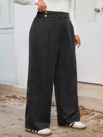 spodnie-damskie-eleganckie-wide-leg-czarno-biale-w-paski-shein-xl-42