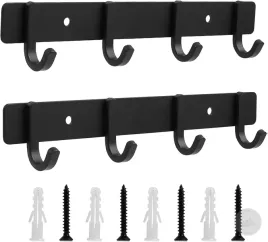 wieszak-scienny-na-ubrania-zestaw-2-szt-4-haki-metal-czarny