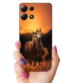 etui-case-do-poco-m6-pro-konie-kucyki-pony