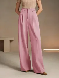 spodnie-damskie-eleganckie-rozowe-z-wysokim-stanem-shein-l-40