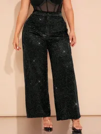 spodnie-damskie-czarne-z-polyskiem-wieczorowe-na-wesele-shein-3xl-46