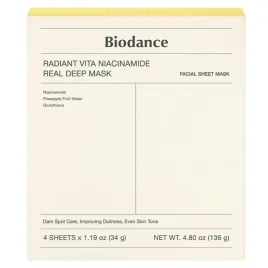 biodance-radiant-vita-niacinamide-real-deep-rozswietlajaca-maska-4x34g