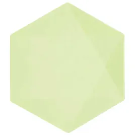 talerzyki-vert-decor-heksagonalne-zielony-amscan-208-cm-6-szt