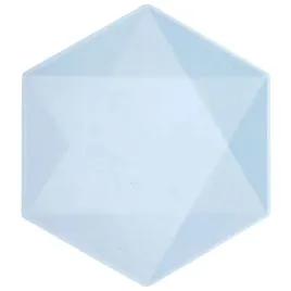 talerzyki-vert-decor-heksagonalne-niebieski-amscan-208-cm-6-szt