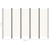 parawan-5-panelowy-kremowy-250-x-180-cm