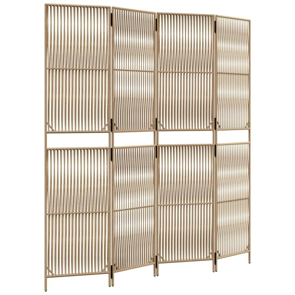 parawan-4-panelowy-bezowy-polirattan