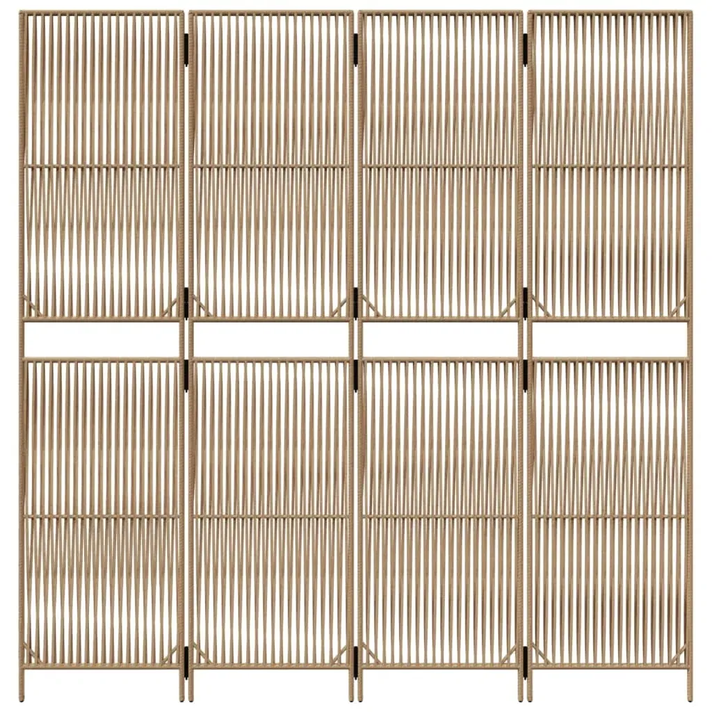 parawan-4-panelowy-bezowy-polirattan