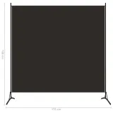 parawan-1-panelowy-brazowy-175-x-180-cm