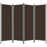 parawan-4-panelowy-brazowy-200-x-180-cm
