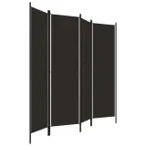 parawan-4-panelowy-brazowy-200-x-180-cm