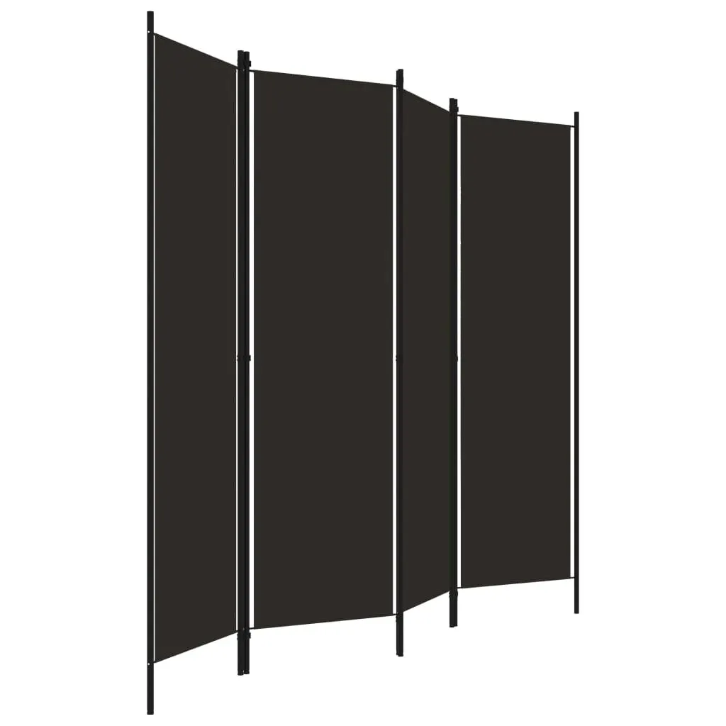 parawan-4-panelowy-brazowy-200-x-180-cm