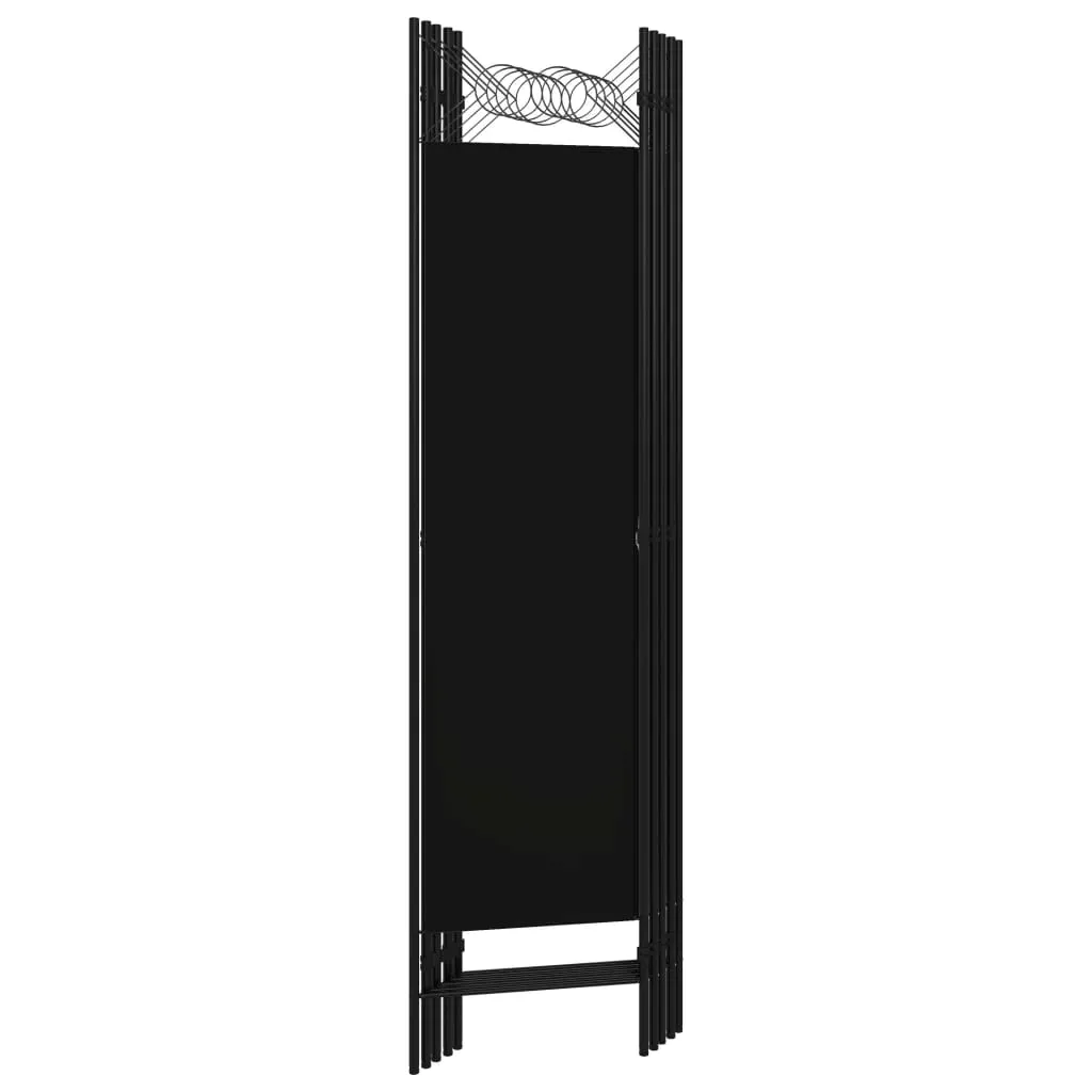parawan-5-panelowy-czarny-200-x-180-cm