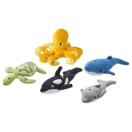 ikea-blavingad-pluszak-mini-ocean-delfin-zolw-5szt