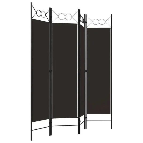 parawan-4-panelowy-brazowy-160-x-180-cm