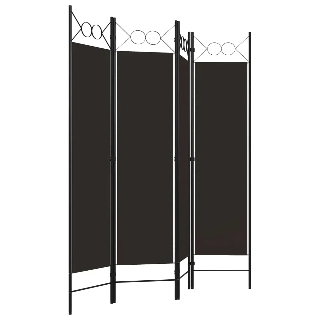 parawan-4-panelowy-brazowy-160-x-180-cm