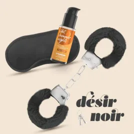 crushious-desir-noir-handcuffs-set-satin-blindfold-and-warming-effect