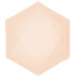 talerzyki-vert-decor-heksagonalne-morelowy-amscan-261-cm-6-szt