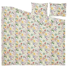 ikea-strandlummer-posciel-200x200-cm-i-2-poszewki-50x60-cm-kwiatowy-wzor