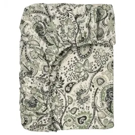 ikea-rodgersia-przescieradlo-z-gumka-160x200-cm-zielony-bawelna-wiskoza