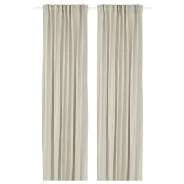 ikea-ginstmott-zaslona-2-szt-bezowy-na-tasmie-145x300-cm