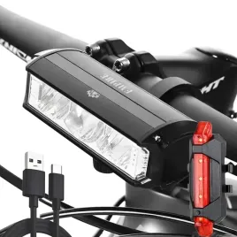 lampka-rowerowa-led-przod-mocna-tyl-1200lm-4000mah-3-diody