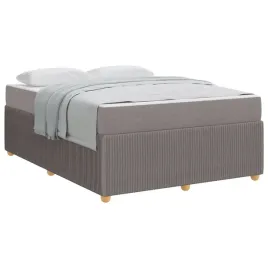ramka-lozka-z-materacem-ciemnoszary-160-x-200-cm-tkanina
