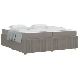ramka-lozka-z-materacem-ciemnoszary-200-x-200-cm-tkanina
