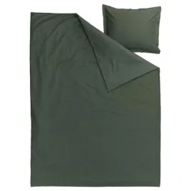 ikea-solfibbla-komplet-poscieli-150x200-50x60-bawelna-ciemnozielony