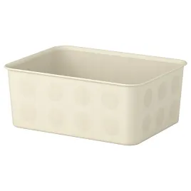 ikea-nojig-organizer-plastik-bezowy-20x25x10-cm