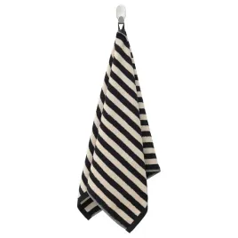 ikea-recznik-do-rak-slanhostmal-czarny-jasnobezowy-w-paski-50x100cm