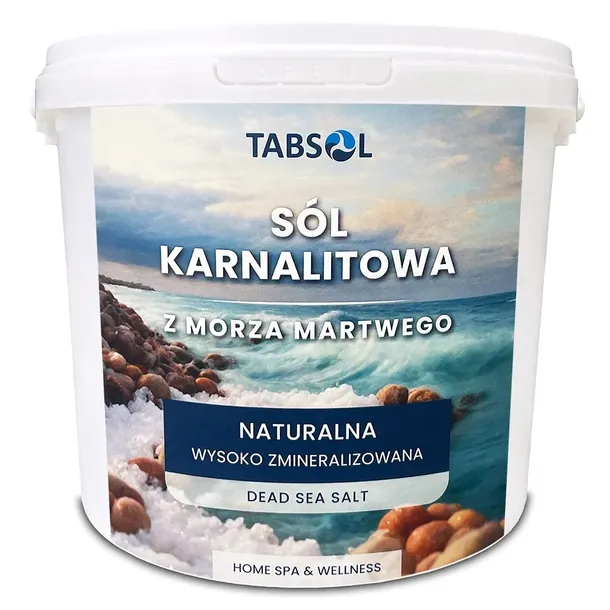 Naturalna Sól Karnalitowa z Morza Martwego Jordania SPA 5kg