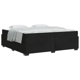 ramka-lozka-z-materacem-czarny-200-x-200-cm-tkanina