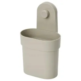 ikea-obonas-pojemnik-z-przyssawka-szarobezowy