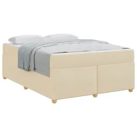 ramka-lozka-z-materacem-kremowy-140-x-200-cm-tkanina