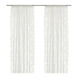 ikea-alvine-spets-firanki-1-para-kremowy-na-tunelu-145x300-cm