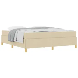 ramka-lozka-z-materacem-kremowy-180-x-200-cm-tkanina