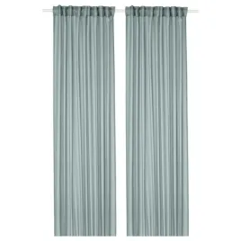 ikea-stenfro-firanki-2-szt-turkusowy-na-tasmie-145x300-cm