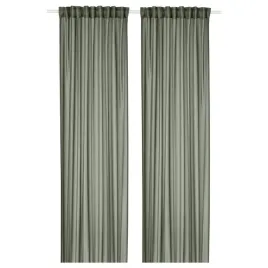 ikea-stenfro-firanki-2-szt-zielony-na-tasmie-145x300-cm