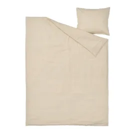ikea-doftakleja-posciel-na-koldre-150x200-i-poszewka-50x60-bezowy-w-krate