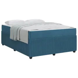ramka-lozka-z-materacem-niebieski-140-x-200-cm-tkanina